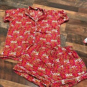 Susan Wainwright Floral Pink Women’s Pajamas